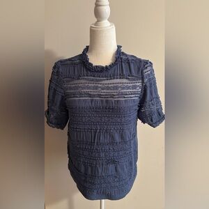 LUCKY BRAND Lace Blouse